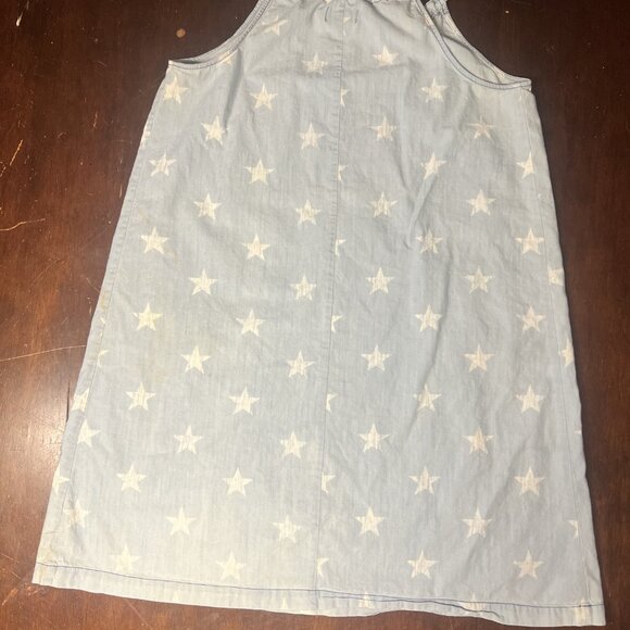 Old Navy Light Denim Sleeveless Star Dress - Women’s M - Picture 3 of 6